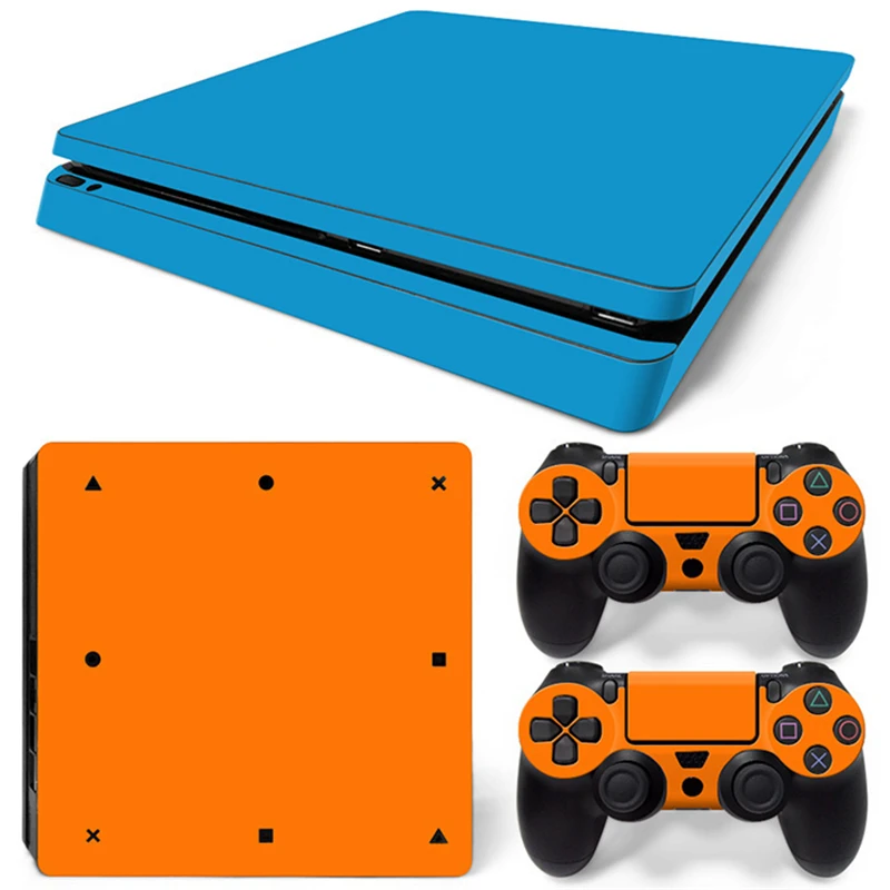 0391 Ps4 Slim Skin Sticker Decalcomania Cover Per Ps4 Slim Console E 2 Controller Skin Vinyl Slim Sticker Decal