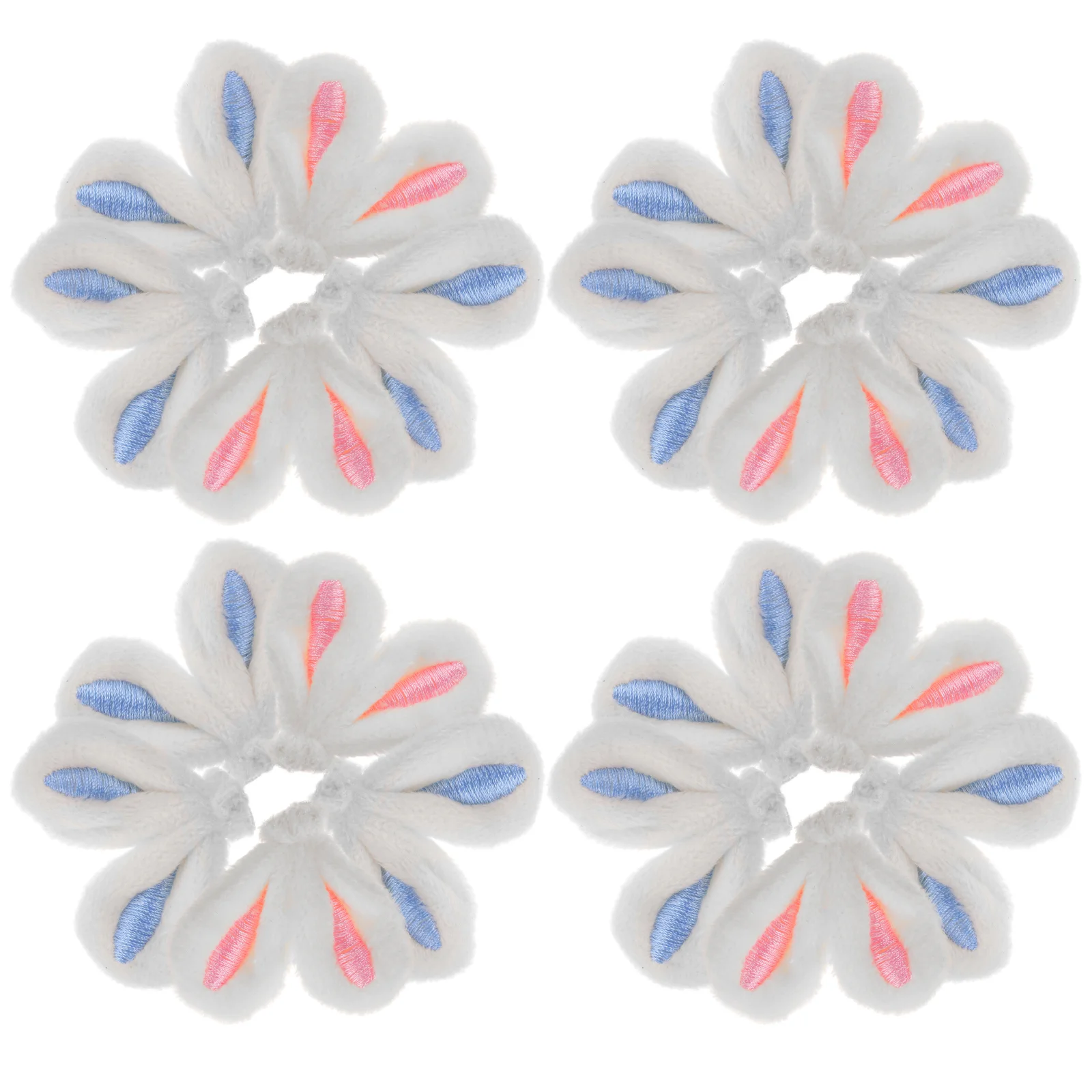 

20pcs Plush Hairpin Making Rabbit Ear Hair Clip Accessories Bunny Ears for Crafts