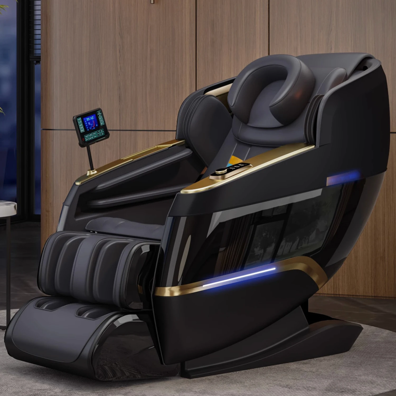 DAMEIDA Newest Full Body 4D Electric Luxury Massage Chair Deluxe Zero-gravty Massage Chair Sofa Home Office Furniture Recliner 5