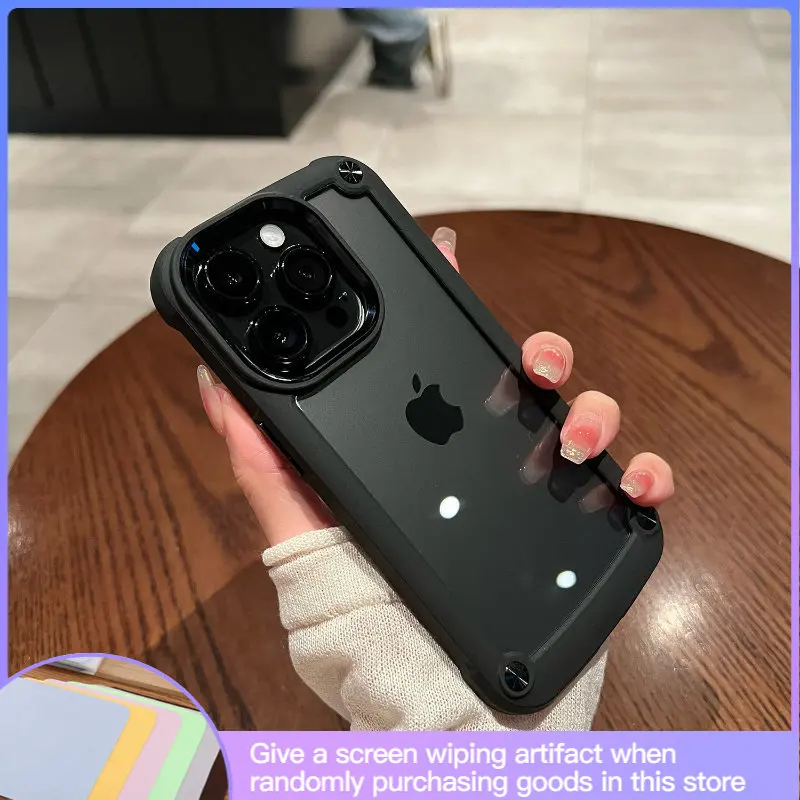 

Роскошный противоударный чехол для телефона премиум-класса с четырьмя углами, подходит для IPhone14 13promax 12 11, набор силиконовых противоударных прозрачных чехлов