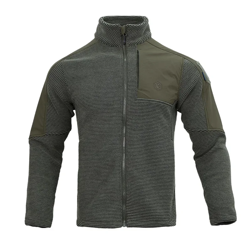 Emersongear Blue Label Tactical Suede Fleece Jacket Windbreaker Breathable Coat Warm Sports Outdoor Hunting Hiking Daily Fashion