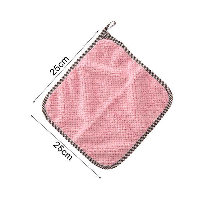 1Db Szuper Abszorbens Mikroszálas Konyhai Edényszövet Nagy Hatékonyságú Asztali Edények Háztartási Törlőkészülék Eszközök - Image 6