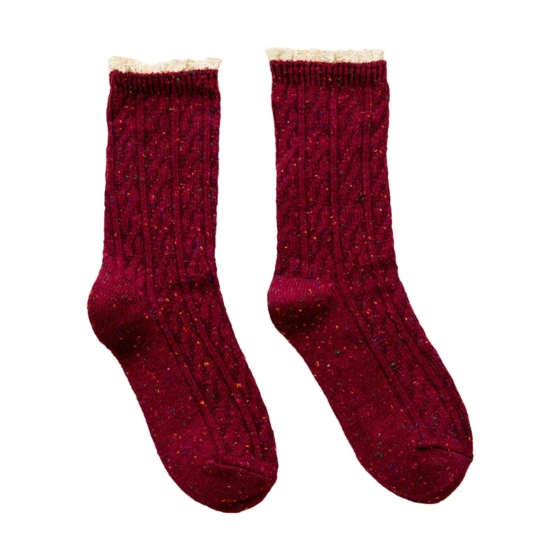 Рисунок 3 - Женские японские вязаные носки с оборками