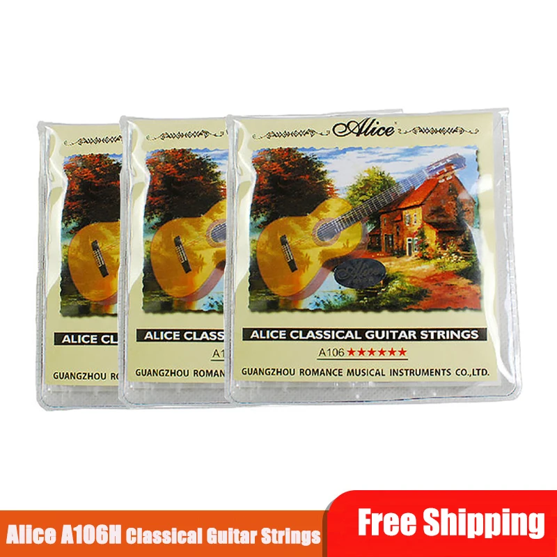 Nylon Classical Guitar Strings Copper Alloy Guitar Strings 10pcs/set Alice Aliexpress