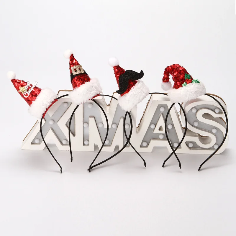 New Red Christmas small hat headband for Christmas Party