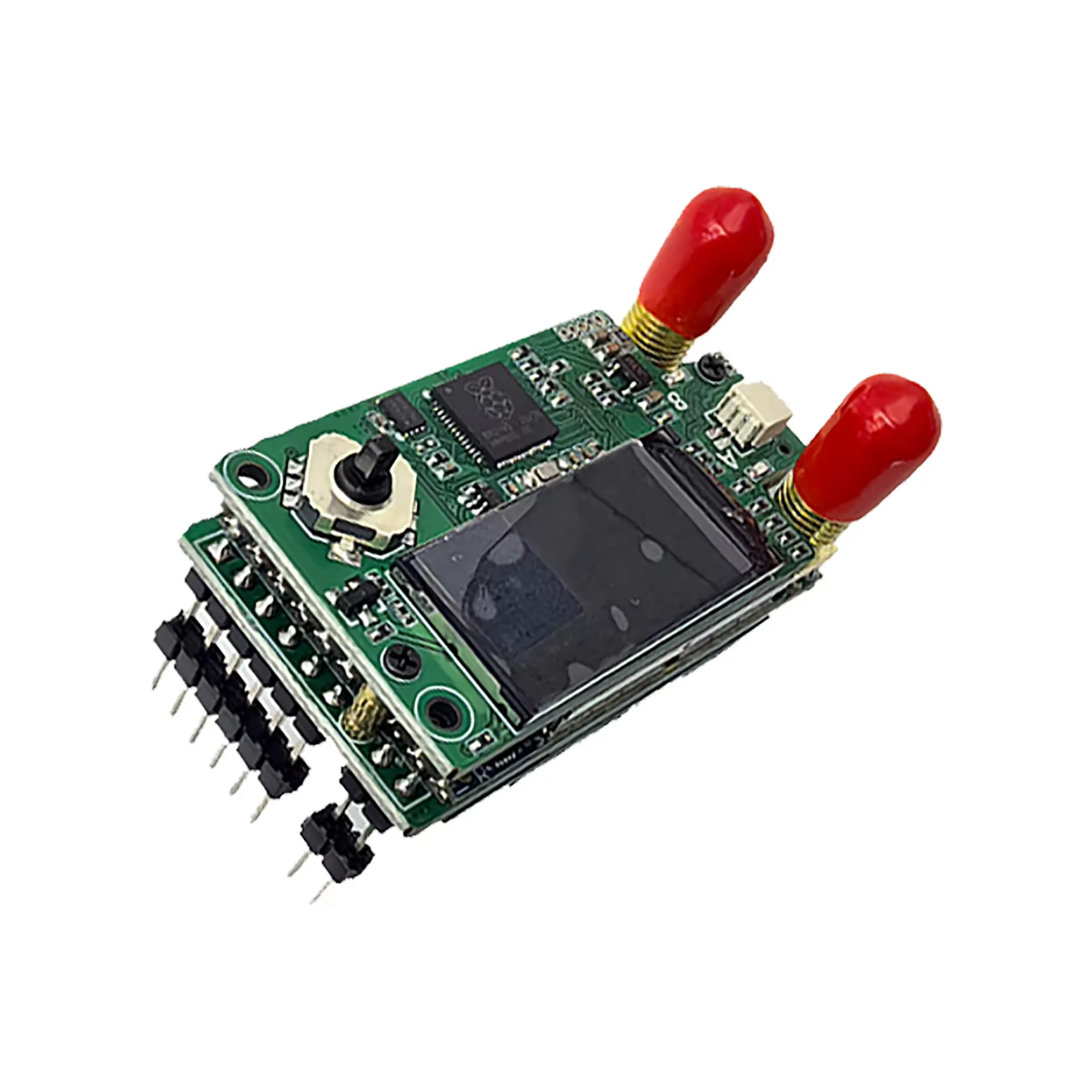 Récepteur vidéo FPV 1.2G/1.3G 9CH double antenne pour Fatshark SKYZONE, connecté à des lunettes FPV