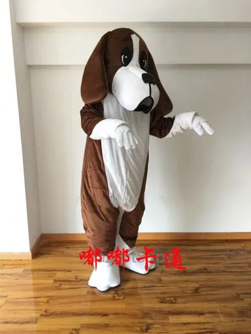 Dog Mascot Costume Fancy Outfit Dog Dress Adult Size Little Colorful Adult Size Mascot costume