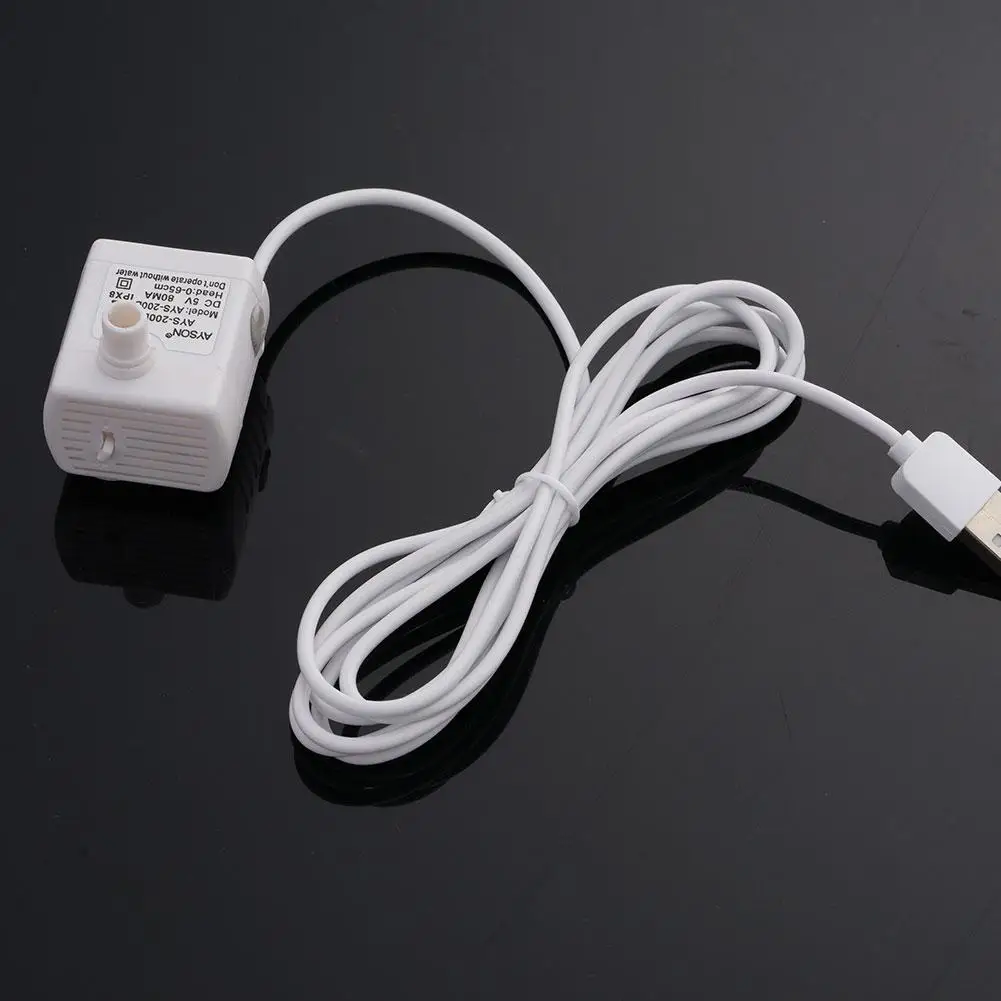 200l/h 2w Mini Submersible Pump Usb 5v Pet Water Brushless Pump Pumps Dispenser Dr-160 Water Motor Ultra-quiet Q1b2