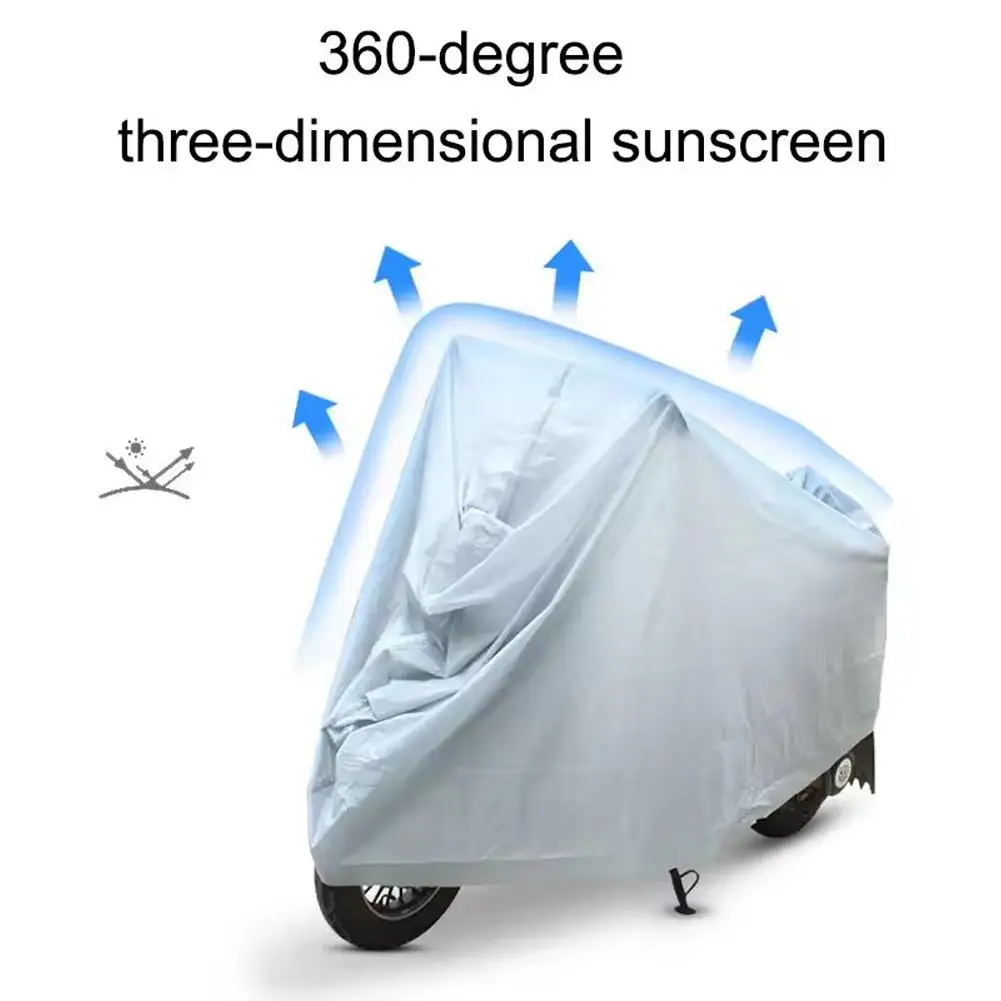 Waterproof PEVA Motorcycle Cover for Outdoor Protection