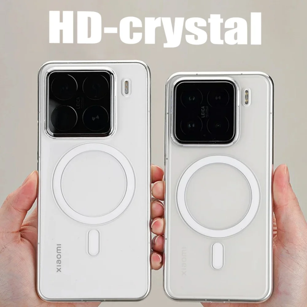 HD-Crystal Shockproof Magnetic Clear Case