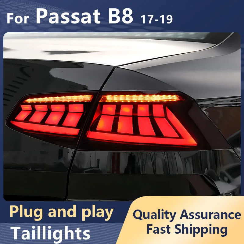 

Car Taillights For Volkswagen VW Passat B8 2017-2019 LED Animation DRL Dynamic Turn Signal Brake Reverse Tail Lamp Accessaries