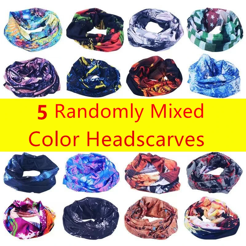 Outdoor Cycling For Men Women, Sun Protection, Seamless Versatile Magic Headscarf, Bicycle Scarf, Face Mask, Hat Neck Cover