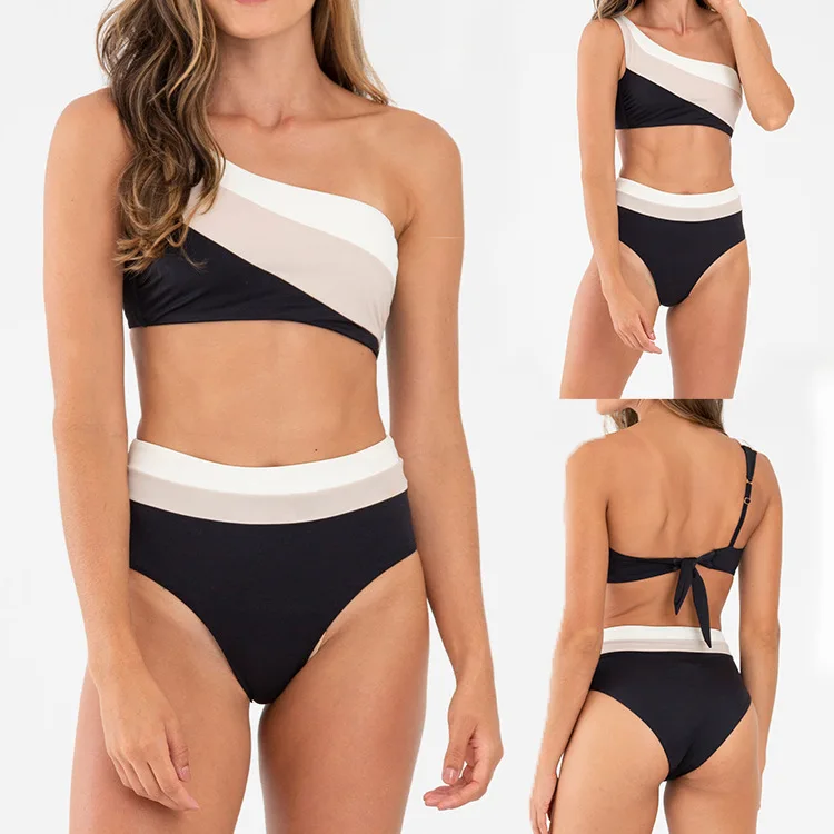 

Bikini Fashion Sexy Swimwear Multi color Women's Split Swimwear