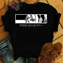 

Japanese Anime Hunter X Hunter T Shirt Men Kawaii Cartoon Summer Tops chrolo lucifer Graphic Tees Harajuku Unisex T-shirts Male