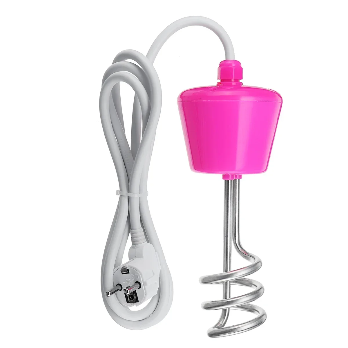 2000/2500/3000W Floating Electric Heater Boiler Water Heating Element Portable Immersion Suspension The stainless steel heat up 3