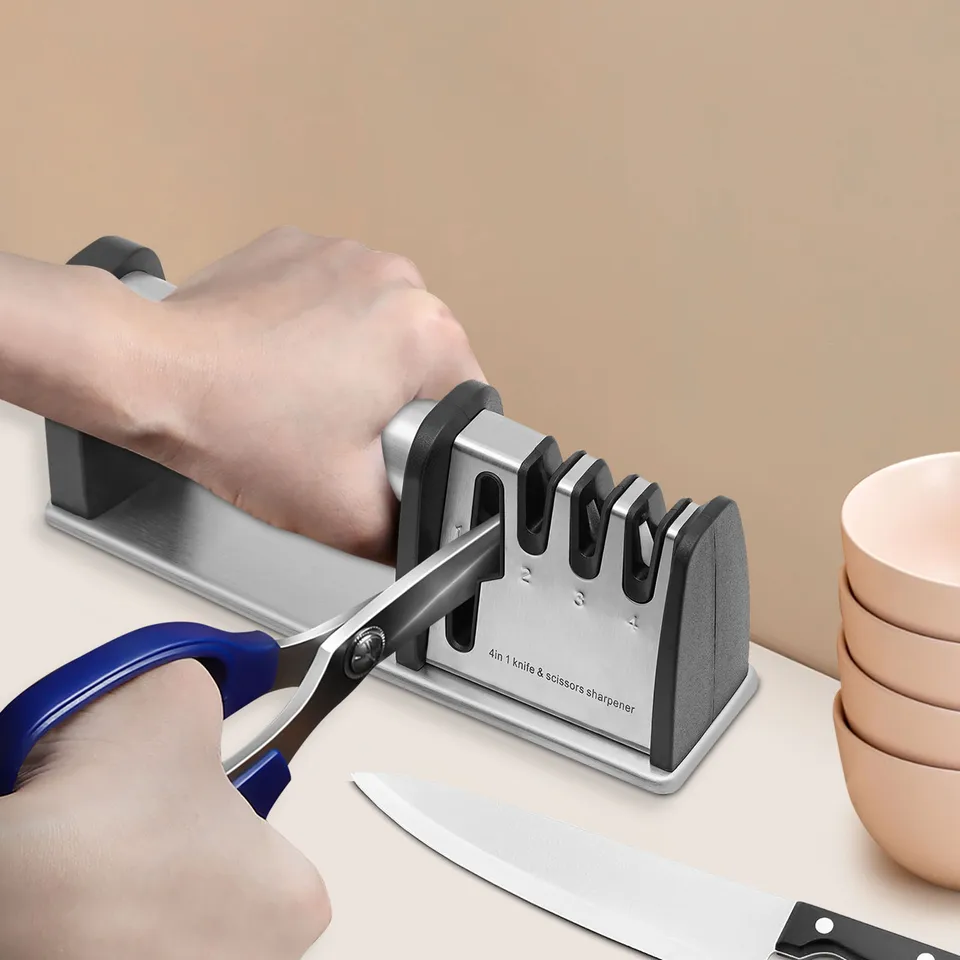 4 in 1 Kitchen Knife Sharpener Tool