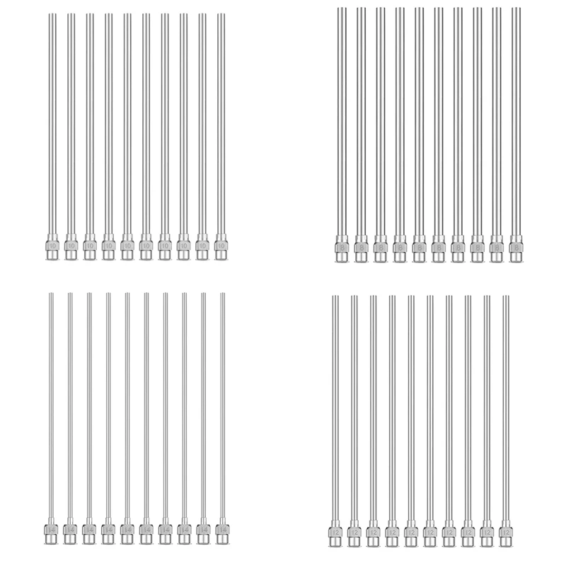 thumbnail image 2 of Uxcell 10 Pcs 22G 2 Inch Blunt Tip Dispensing Needle With Lure Lock For Refilling Liquid Inks Adhesives 2 of 13