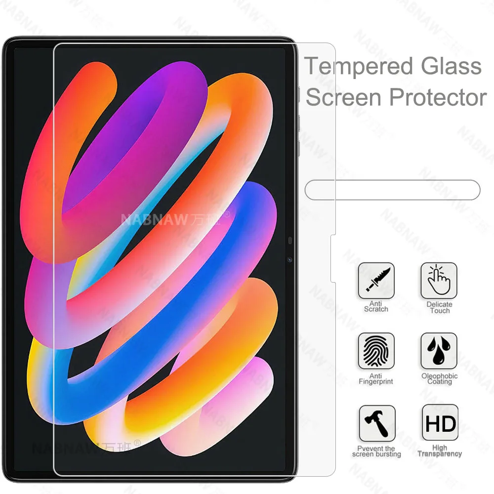 2 Pieces HD Scratch Proof Screen Protector Tempered Glass For N-ONE NPad Q 10.1-inch Tablet Protective Film Free Bubble 3