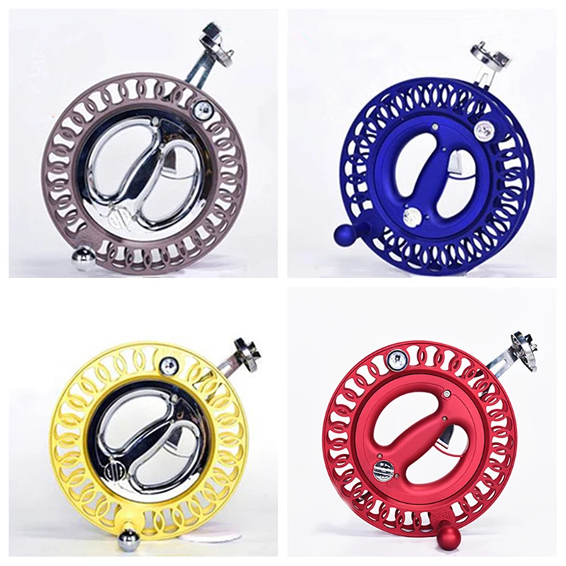 

free shipping large kite reel for adults professional Fly fishing Parachute cord kites professional string winder flying toy