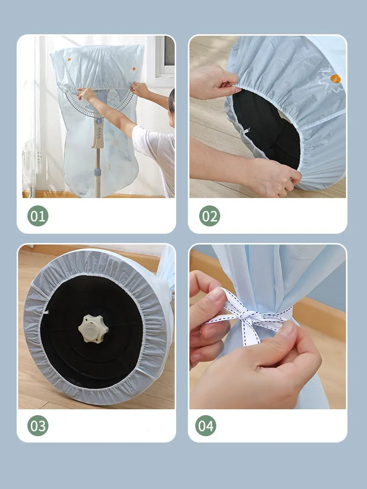 vanzlife Against dirty turnkey fanner shield domestic bedroom floor type ash dust cover material net cover electric fans
