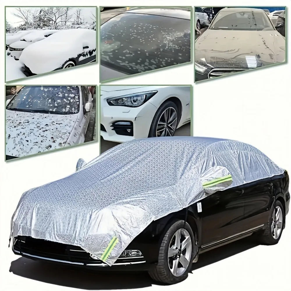 All-Weather Half Car Body Cover 2