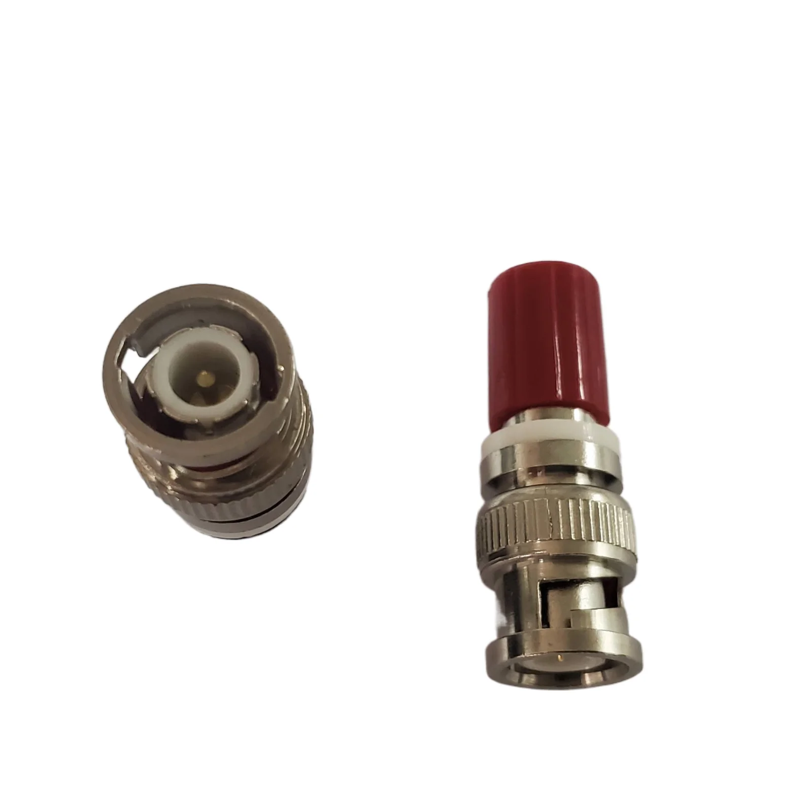 Banana Binding Post Jack to BNC Male Adapter 50 Ohm to ATU Antenna Wire 2pc HAMRADIO