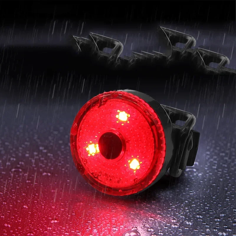 BUCKLOS Bike Taillight Brightness COB Mtb Rear Light Bicycle Night Riding Warnin
