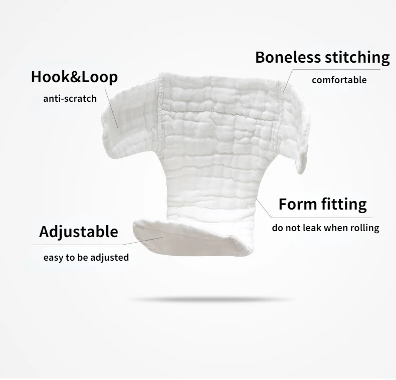 5PCS/lot All In One Baby Cloth Diaper 12 Layers Cotton Guaze Reusable Diapers Baby Washable Newborn Diaper cloth diapers gauze diaper