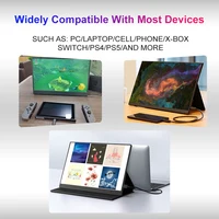 LANLIPU 16inch Touch Portable Monitor 16:10 1200P FHD 250Cd/m² Second Screen For Laptop With Holder Stand Type-C HDMI-Compatible - Image 5