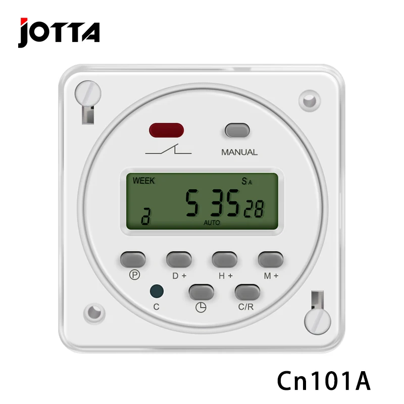 lcd rele de tempo com caixa impermeavel 04