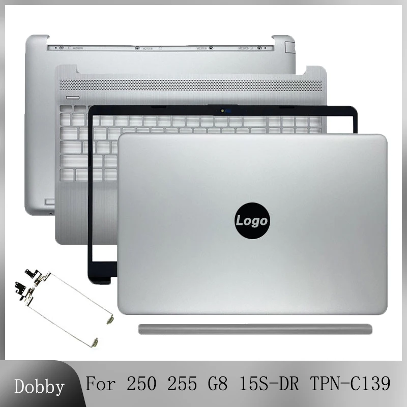 Custodia Per Laptop Per Hp 250 G8 255 G8 15S-Dr Tpn-C139 15-Dw Cover Posteriore Telaio Anteriore Poggiapolsi Cerniera Inferiore Cerniera Coperchio Sup