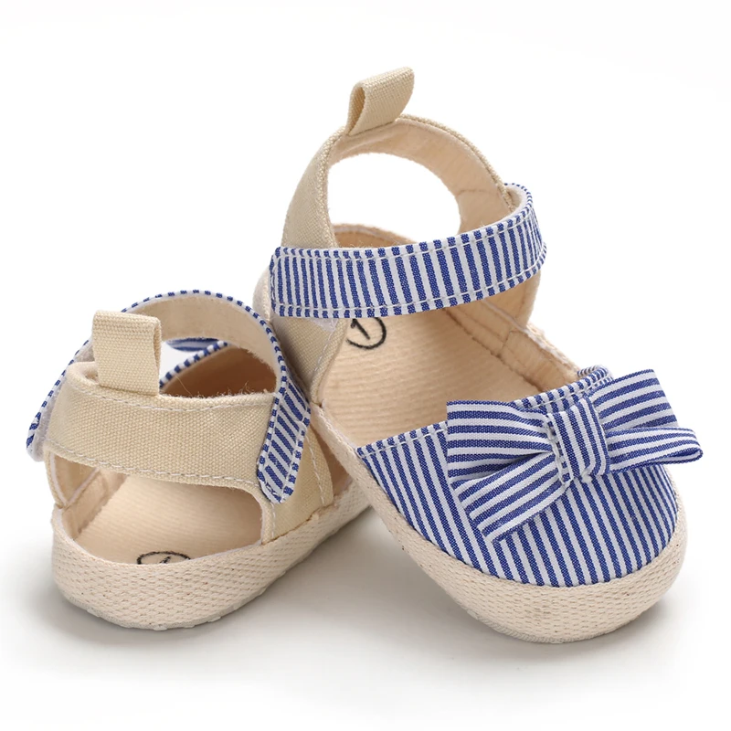 Newborn 0-1 Year Old Baby Princess Sandals Knitted Cute Breathable Comfortable Walking Shoes Soft Sole Princess Shoes 4