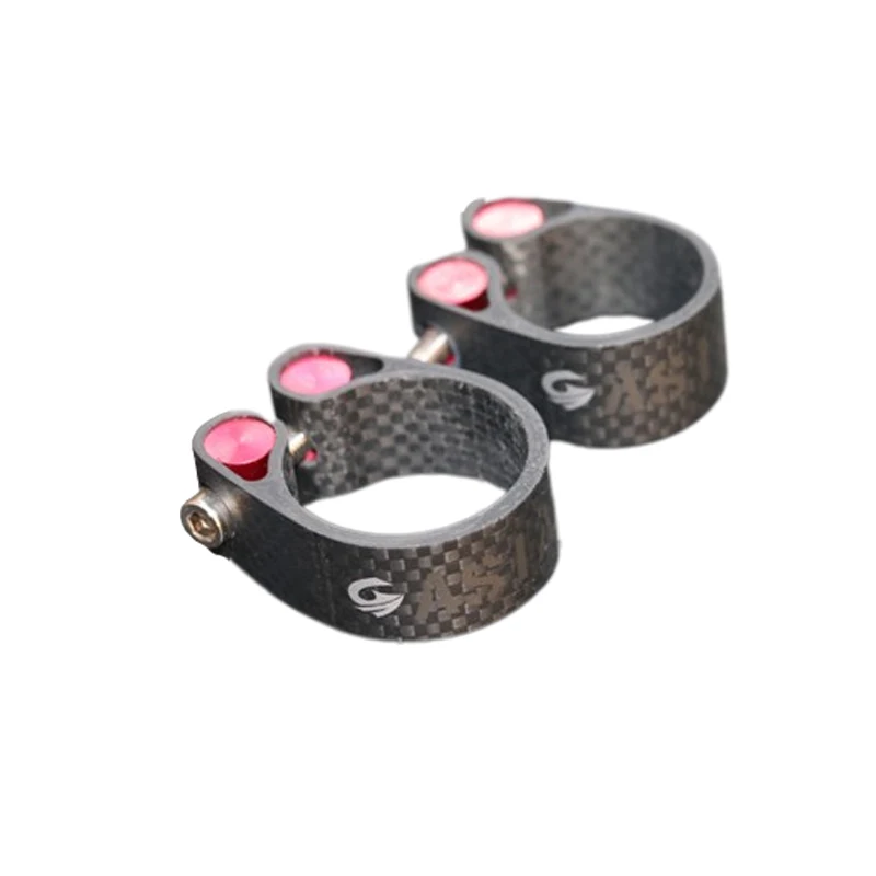

Mountain bike road bicycle seatpost clamp carbon fiber bike seat pole clamps mtb cycling parts seat post clamp clip 31.8/34.9mm
