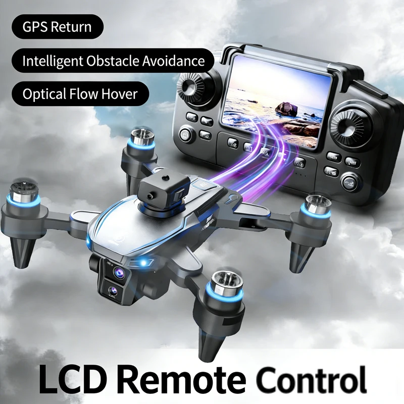 2026 X8 MAX GPS 드론 8K 전문가용 HD 카메라 5G WIFI FPV 360 °   장애물 회피 브러시리스 대형 스크린 RC 쿼드콥터 선물