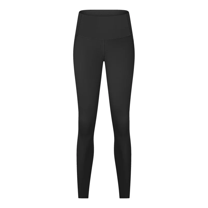 

NWT Women Yoga Leggings 28" Inseam Gym Thick Cotton Feeling Fabric Gym Skinny High Rise Pants Tummy Control Pants