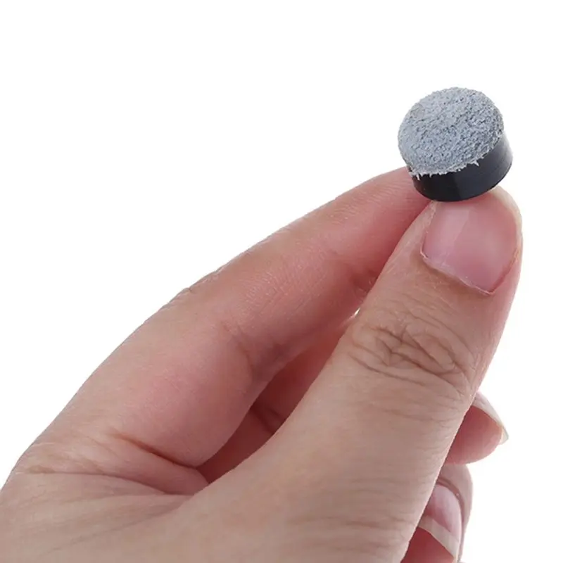 

Snooker Cue Tips Screw On for Pool Cues and Snooker Snooker Cue Replacement Tips E56D