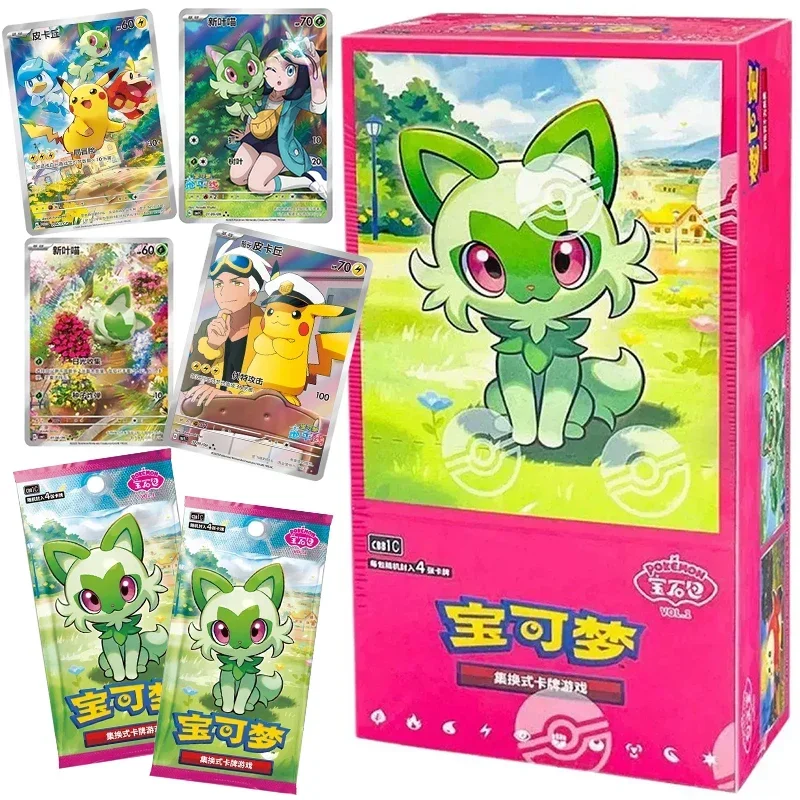 Pokemon Trading PTCG Card Original Genuine Collected Gem Bag Hi Deck Ibrahimovic Pikachu Game Collect Card Surrounding toys
