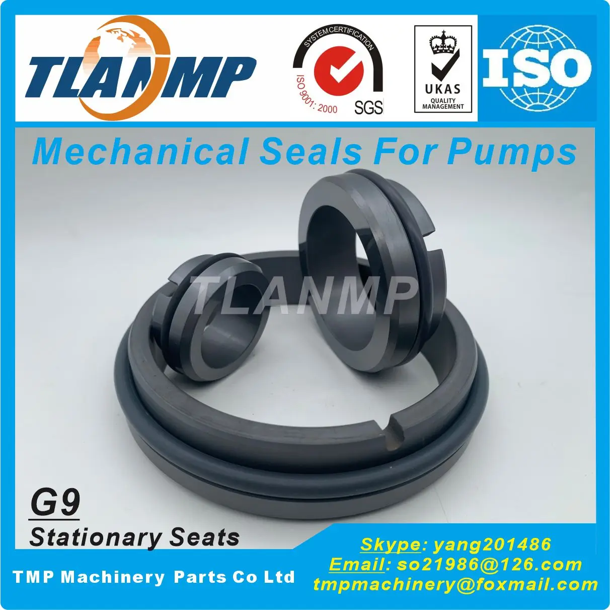 G9-60/65/70/75/80/85/90mm , G9 Stationary Seats for TLANMP Mechanical Seals