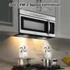30" Over The Range Microwave Oven, Thermomate 1.6 Cu. Ft. Capacity Microwave Over The Stove with One Touch, 1000 Cooking Watts 4