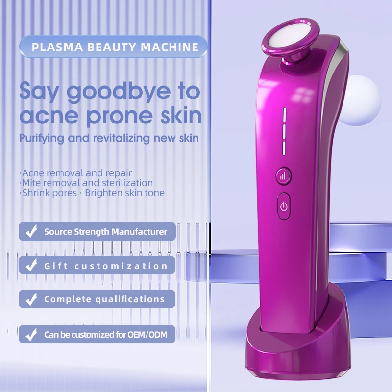Ozone Plasma Acne Professional Introduction Beauty Device Handheld Mite Removal Equipment Facial Lifting and Rejuvenation