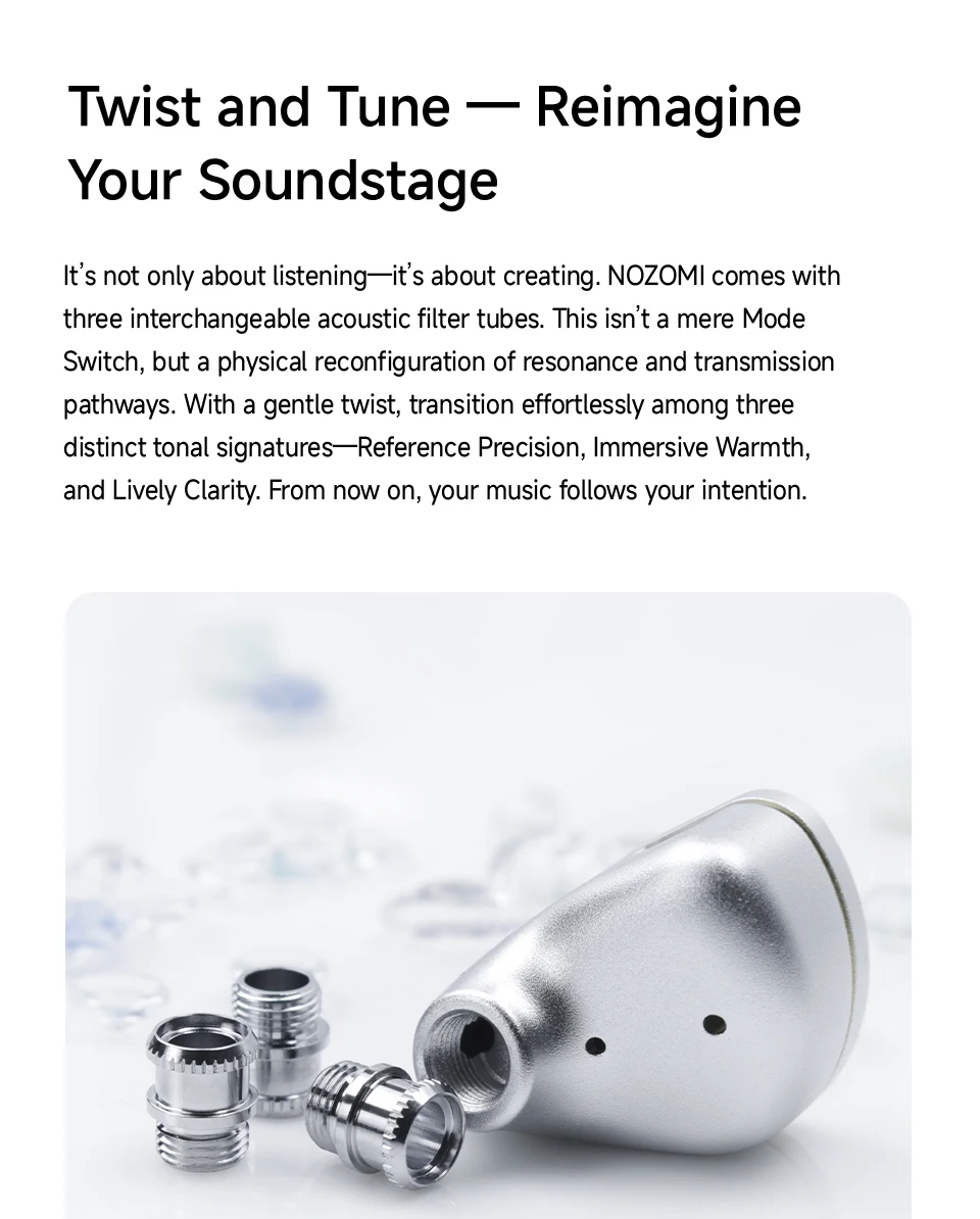 CVJ NOZOMI Frequency Response