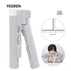 Portable Pocket Microscope 40X 80X 100X 150X White Mini Magnifier Reading Scale Foldable Magnifying Loupe with LED Illuminated 1