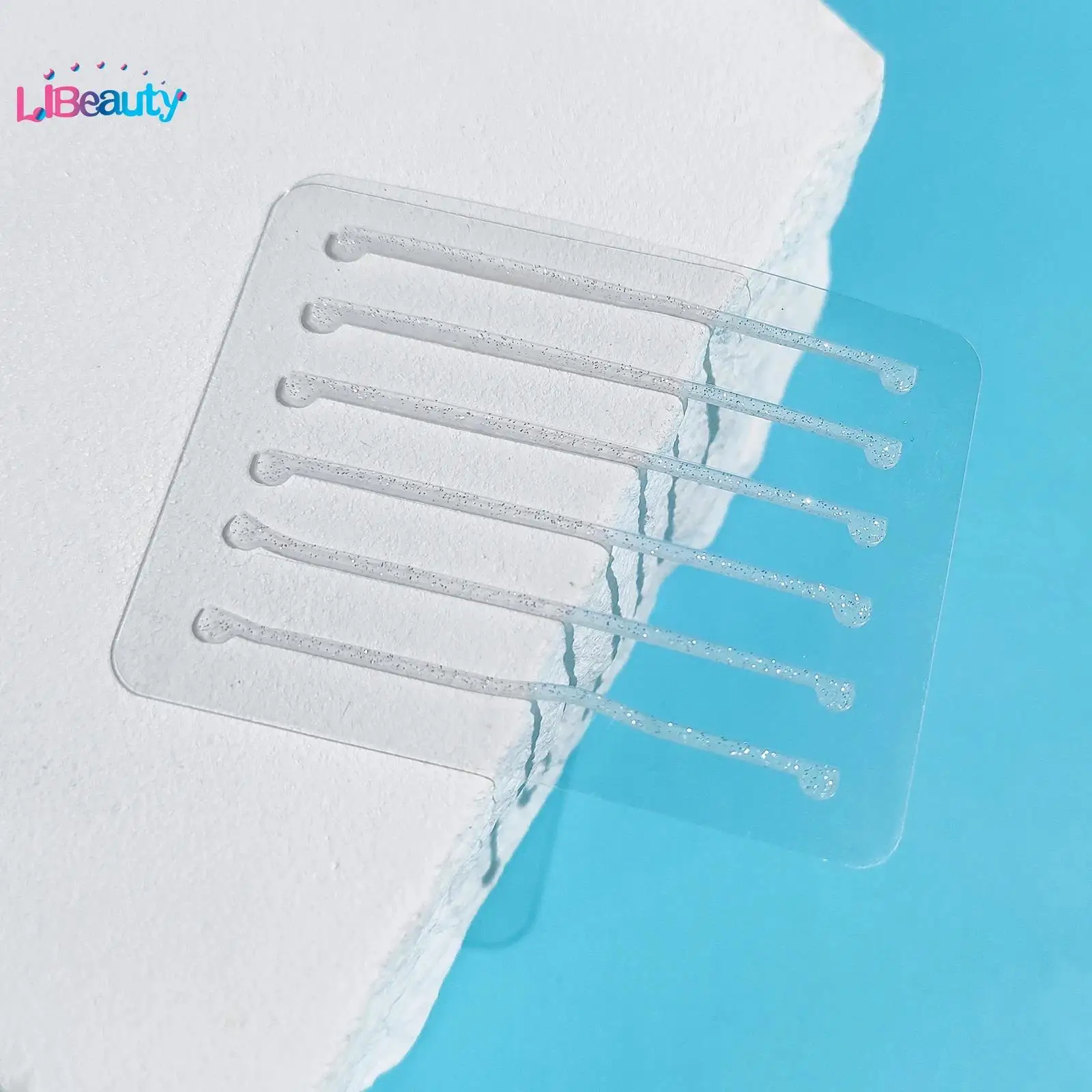 Silicone Tape Reusable Lash Lift Rollers - 3 Pairs