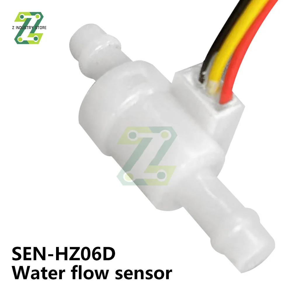 0.05-1.5L/min Mini Water Flow Sensor Switch Hall Effect Liquid Flowmeter Fluidmeter Counter For Coffee Machine