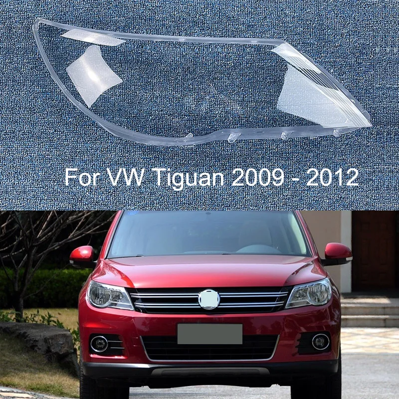 Coprilente Trasparente Per Faro Anteriore VW Tiguan 2009-2012 – Sostituzione Destra/Sinistra In PVC Impermeabile