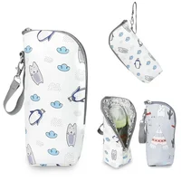 Baby Bottle Bag Bottle Warmer Baby Feeding Aluminum Mold Insulation Outing Stroller Hanging Bag For Storage Cups Drinks 1