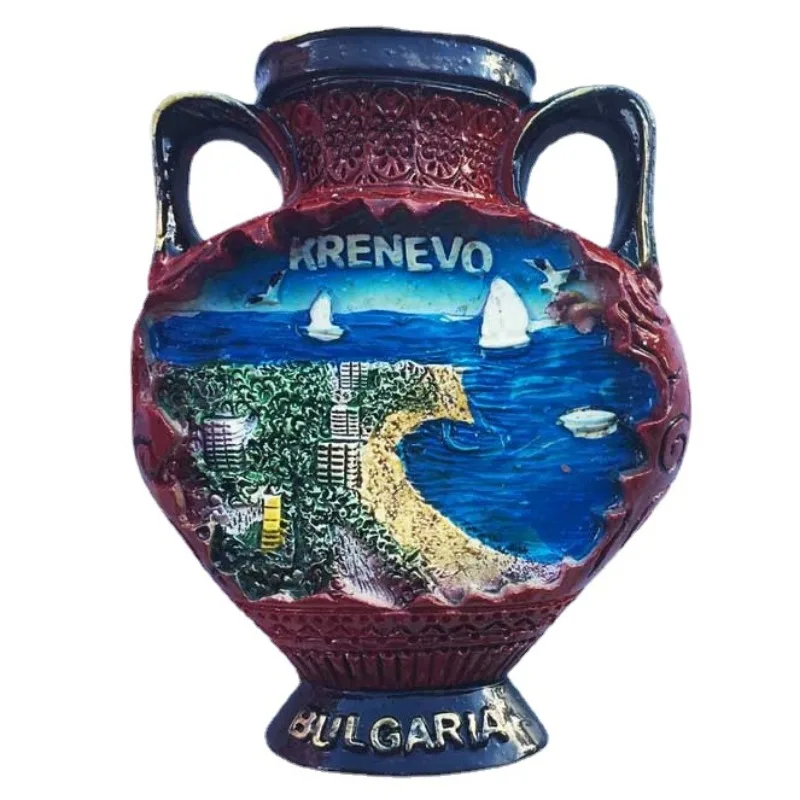 Calamita da frigorifero Sofia Bulgaria souvenir da viaggio, decorazione 3D da collezione artigianale