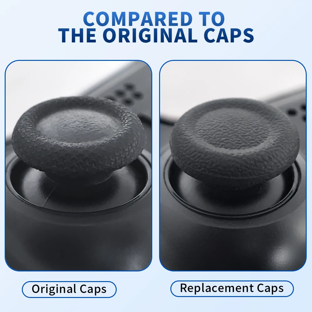 Easy-Install Gamepad Joystick Repair Cap for PlayStation Controllers