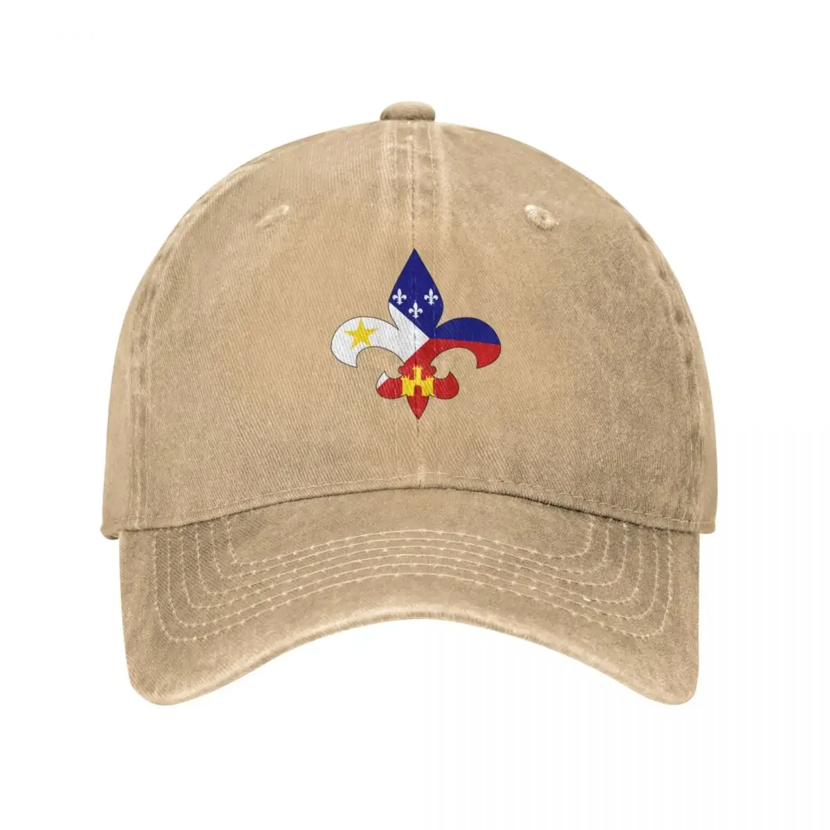 

2023 New Cajun Fleur De Lis Cap Cowboy Hat Beach Bag Custom Cap Cap Men's Women's