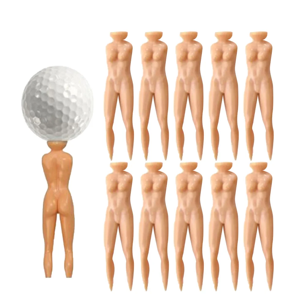 

50PCS/Pack Protective Girl Tees Plastic Tees for Outdoor Use